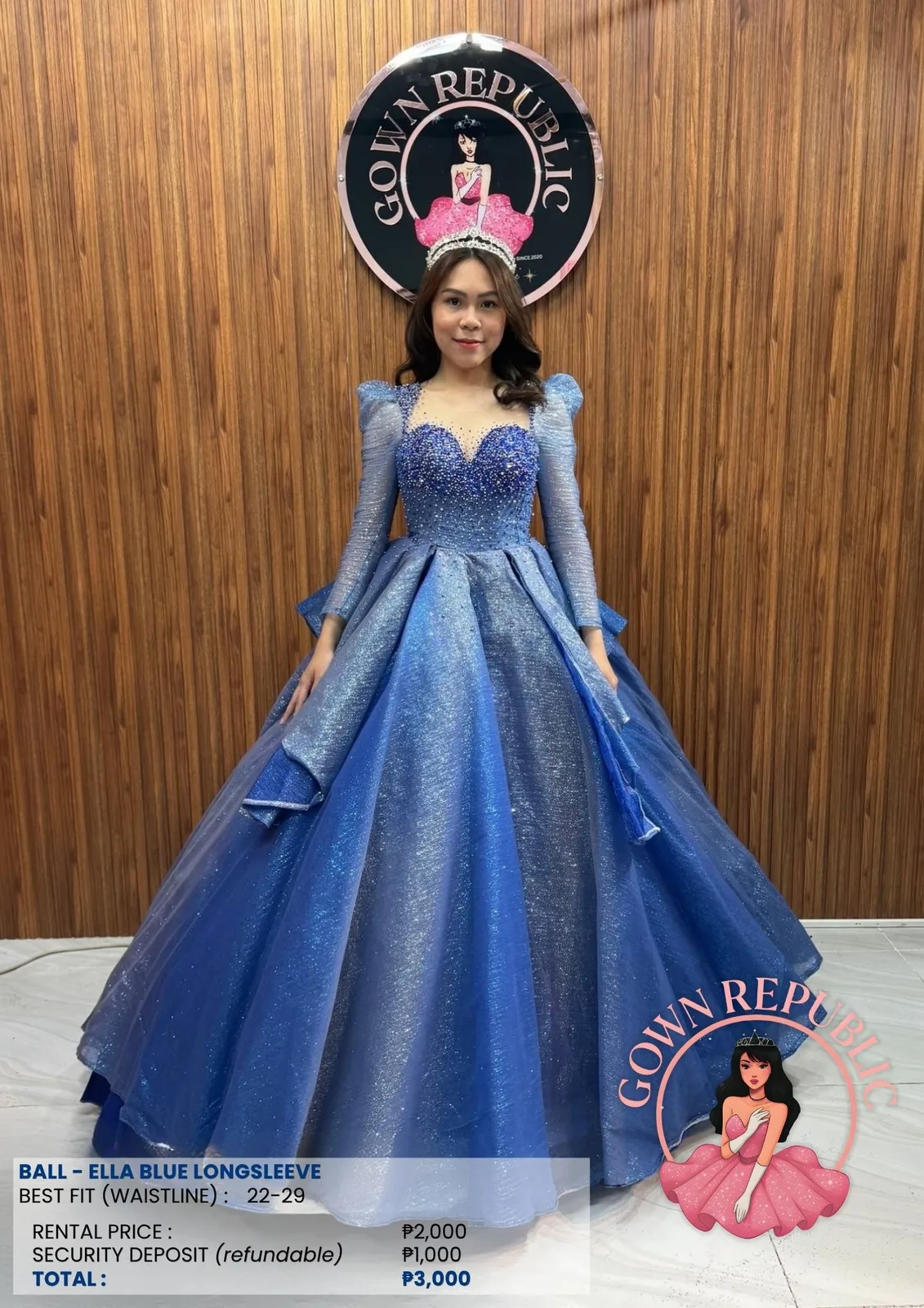 Ball Gowns: Blue 127